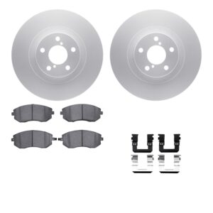 WDTH1-13021 Front Brake Disc and Pad Kit, Coated, Plain Surface, 305 mm, Ceramic, R1 GEO-Carbon Rotors with European Ceramic Pads Series
