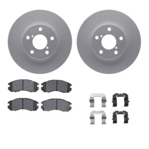WDWH1-13002 Front Brake Disc and Pad Kit, Coated, Plain Surface, 279 mm, Ceramic, R1 GEO-Carbon Rotors with Ceramic Pads Series
