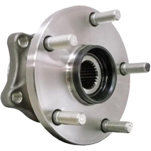 WH512328 Rear, Driver or Passenger Side Wheel Hub, 5 Lugs, With Bearing, Quality-Built Wheel Hub
