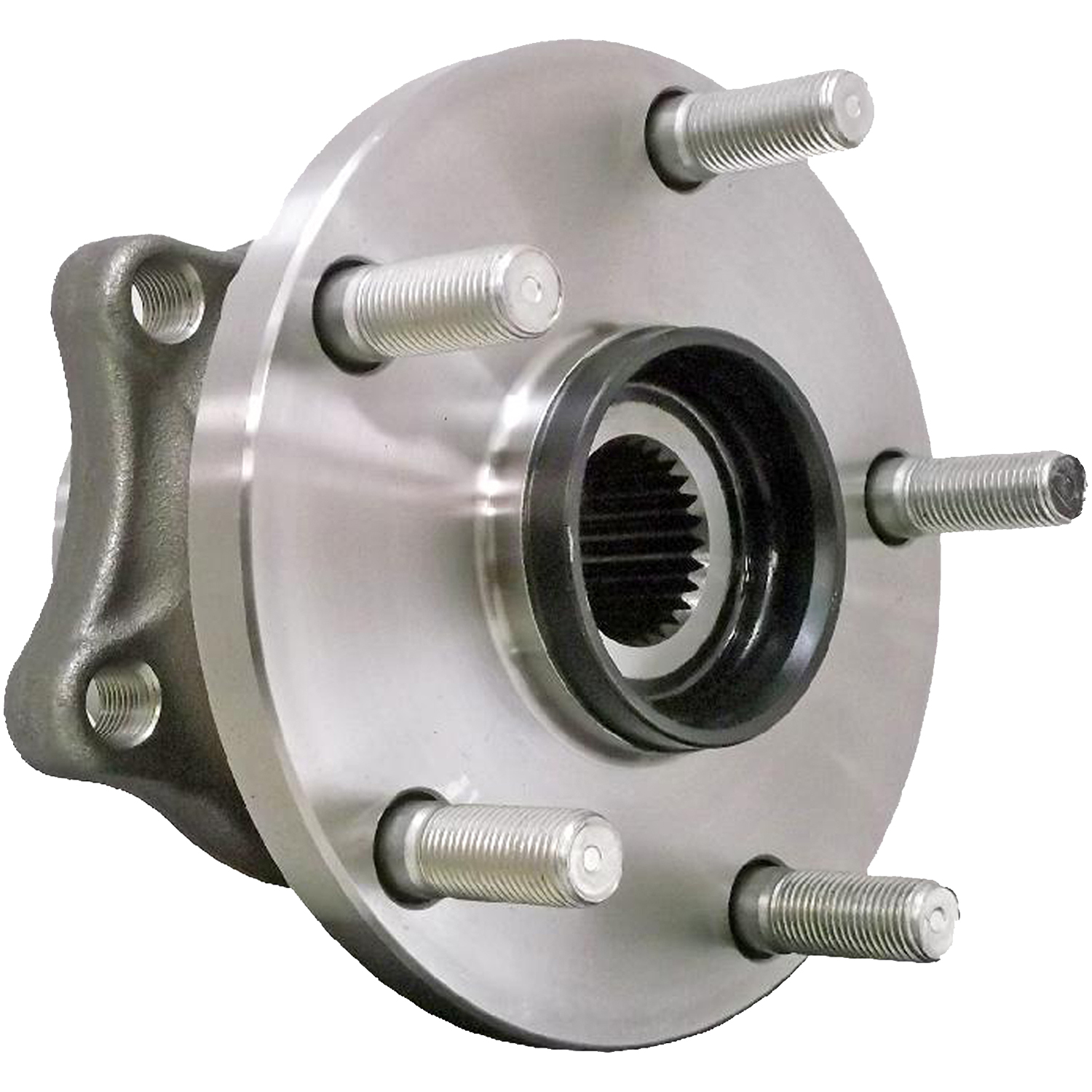 WH512328 Rear, Driver or Passenger Side Wheel Hub, 5 Lugs, With Bearing, Quality-Built Wheel Hub