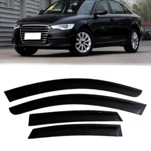 WIND DEFLECTORS IN Channel For Audi A6 C7 2011-2018 Sedan Sun Visors Rain Guard