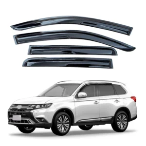 WINDOW SUN RAIN Guards For 11-20 Mitsubishi Outlander Vent Visor Vent Shade 4pc