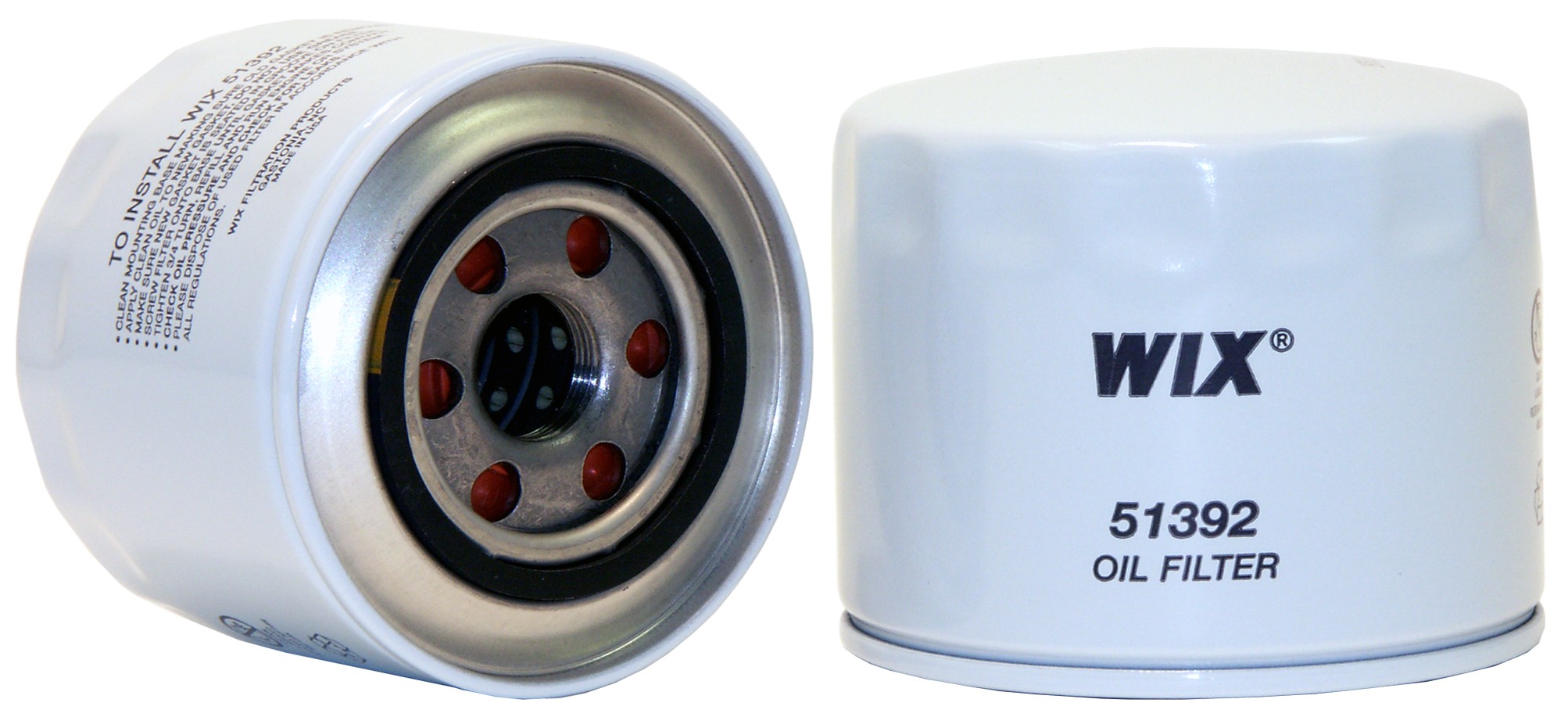 51392 Oil Filter - Spin-on, Direct Fit, Sold Individually