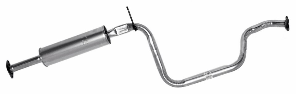 47722 Resonator - Natural, Aluminized Steel, Direct Fit, Sold individually