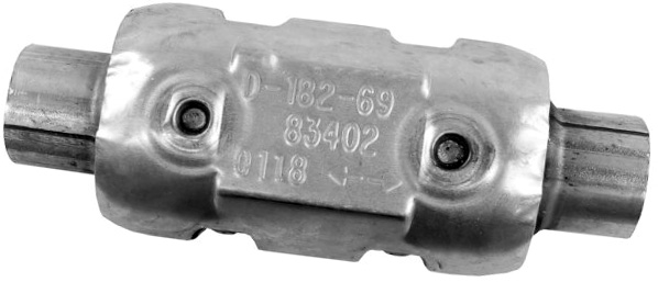 83402 No Returns Accepted - Catalytic Converter, CARB and Federal EPA Standards, 50-state Legal, CalCat Series, Semi-Universal (Welding Required)