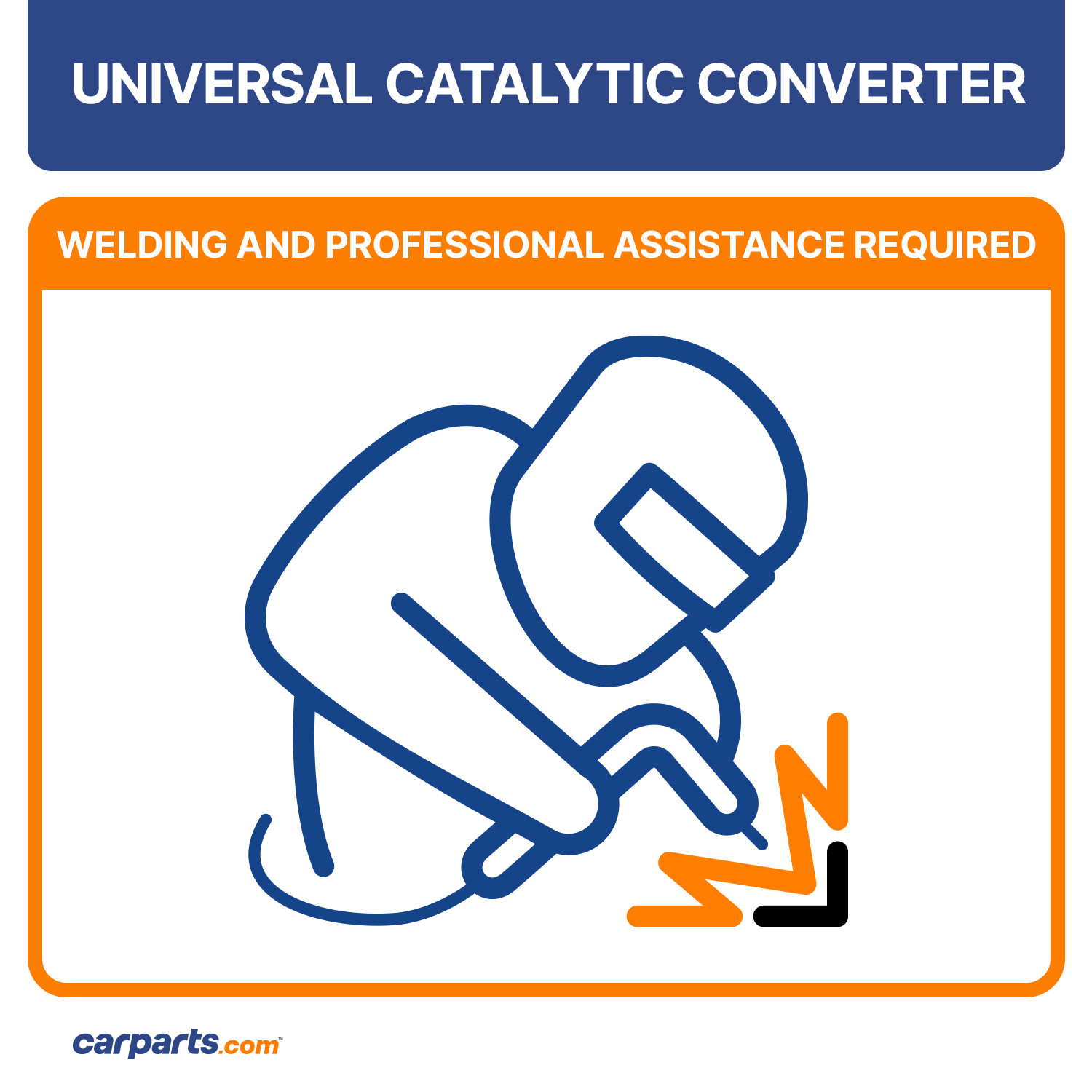 93267 No Returns Accepted - Catalytic Converter, Federal EPA Standard, 46-State Legal (Cannot ship to CA, CO, NY or ME), Ultra Series, Semi-Universal (Welding Required) - Image 2