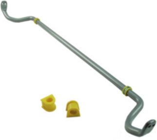 BSF30XZ Front Sway Bar Kit, Steel, 24 mm, Adjustable, Powdercoated Gray