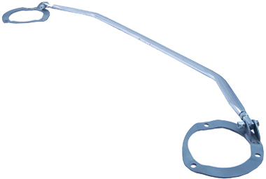 KSB568 Strut Bar - Polished, Alloy, Direct Fit