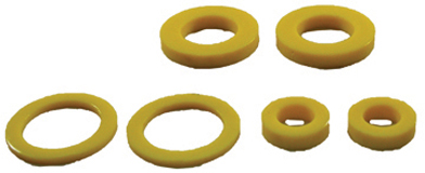 KSB751 Differential Mount Bushing - Yellow, Synthetic Elastomer, Direct Fit, Kit