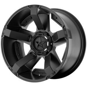 XD81189054730 Aluminum Matte Black Wheel, 18 in. X 9 in., 5 x 4.5 in. / 5 x 5 in. Bolt Pattern