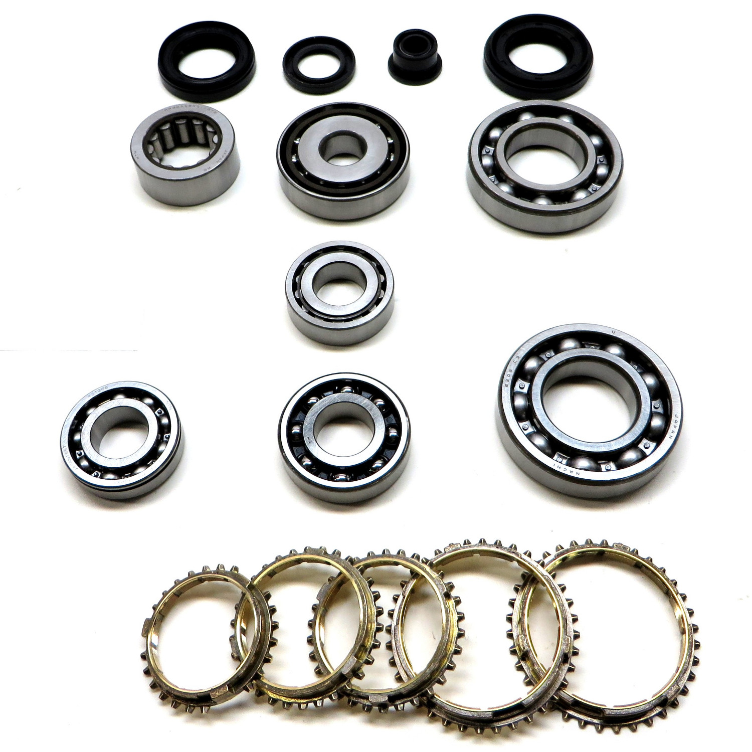 ZMBK386WS Manual Transmission Bearing Kit 1992-1995 Honda Civic/Del Sol with Synchros