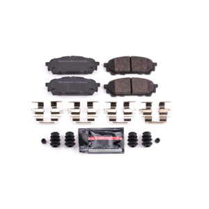 Z23-1004 Rear Z23 Daily Carbon-Fiber Ceramic Brake Pads with Stainless-Steel Hardware Kit